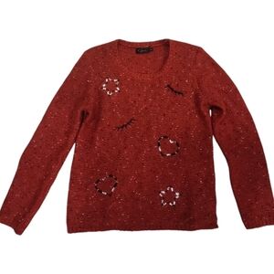 Vintage Sparkly Sweater with Sequins design